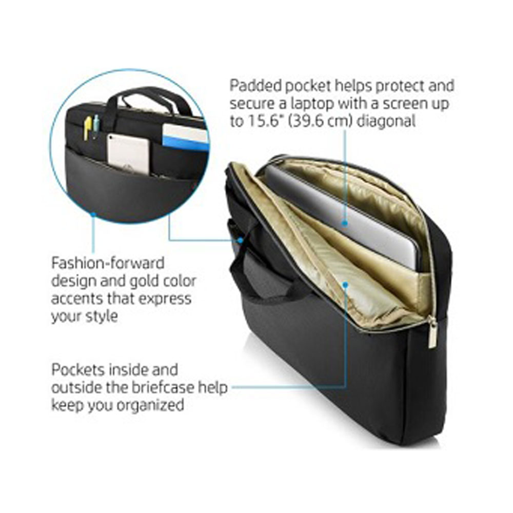 hp 15.6 classic briefcase